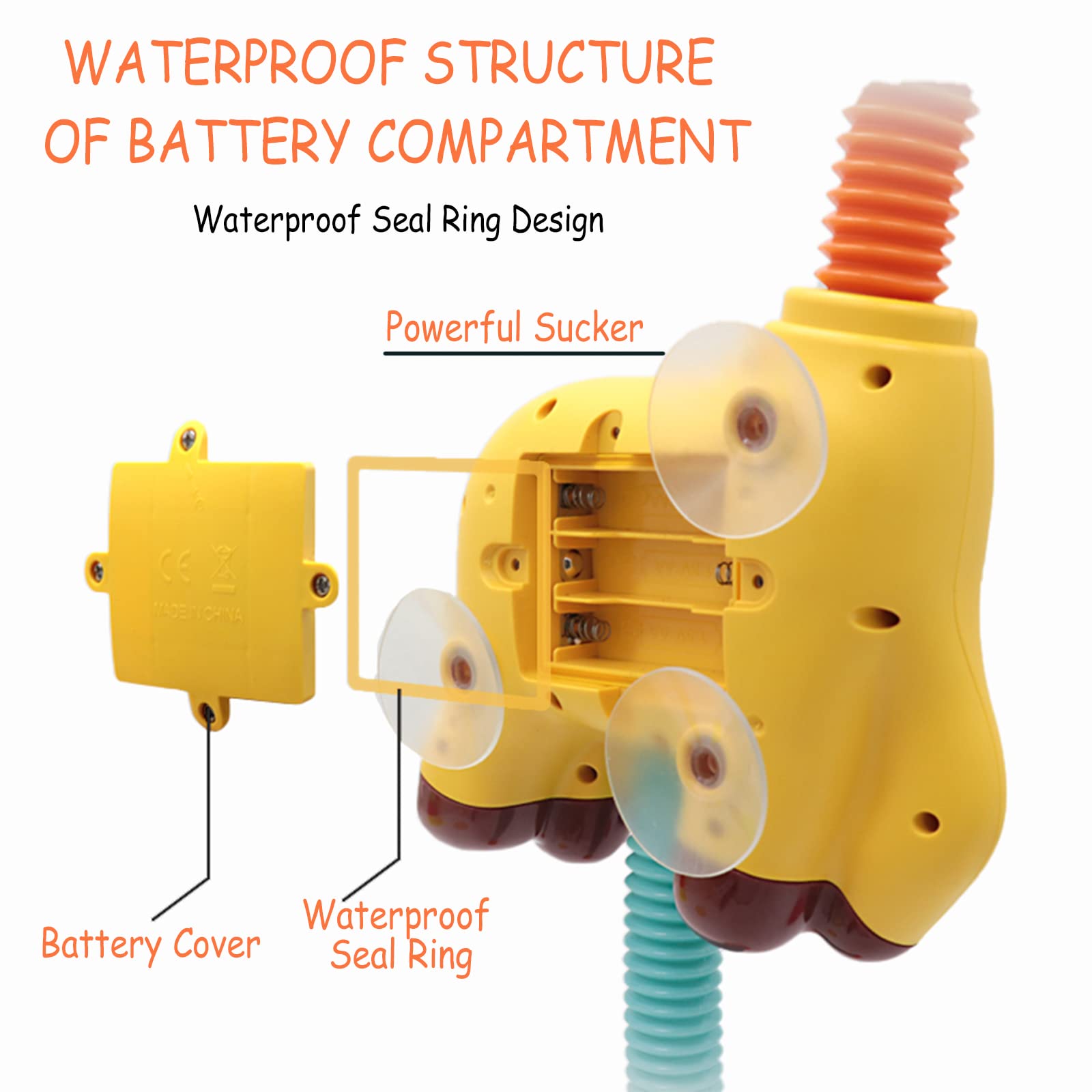 PATPAT Baby Bath Tub Toy Electric Shower Head Toy Cartoon Giraffe Bath Shower Toy Baby Bath Toys Cute Sprinkler Bathtub Toy for Boys Girls Kids Gifts PATPAT Baby Bath Tub Toy Electric Shower Head Toy Cartoon Giraffe Bath Shower Toy Baby Bath Toys Cute Sprinkler Bathtub Toy for Boys Girls Kids Gifts